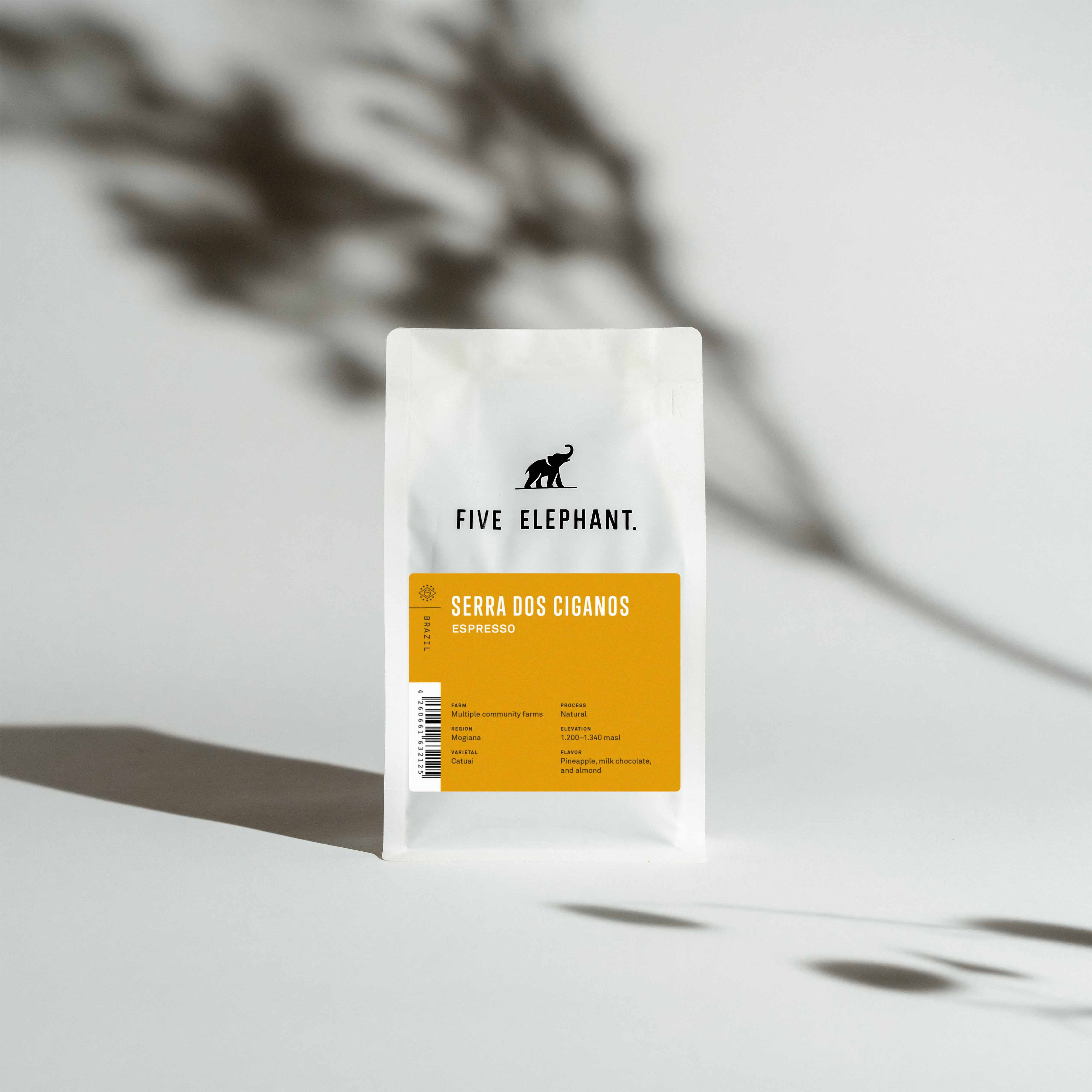 BRAZIL Serra Dos Ciganos Espresso Coffee Beans