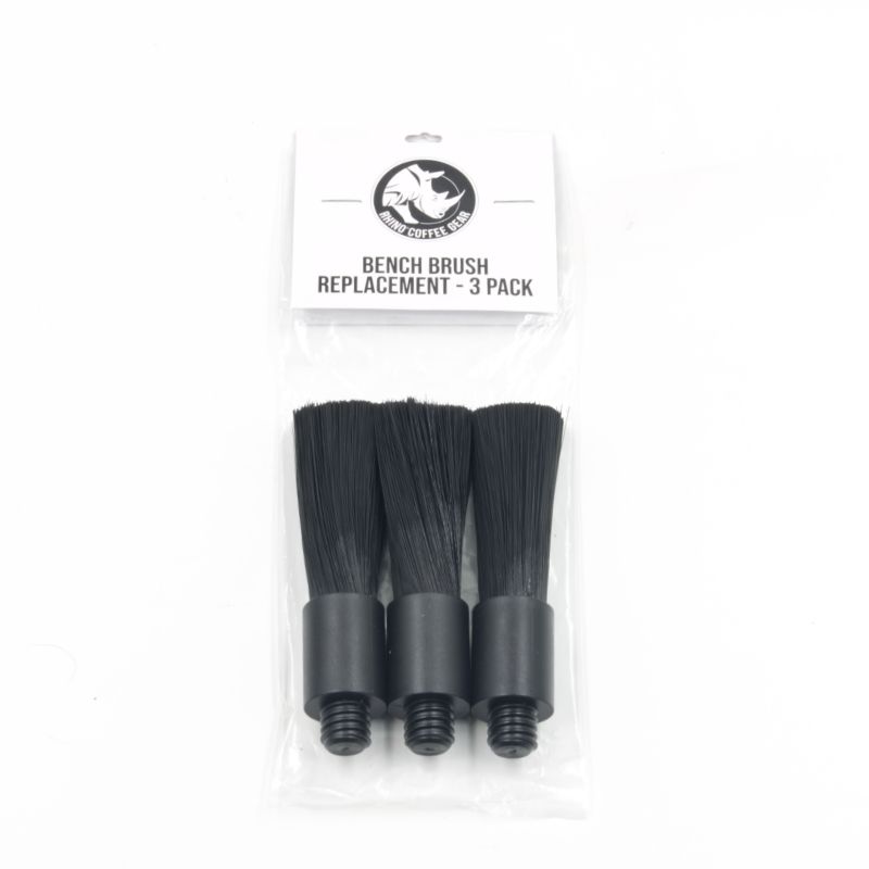 Ersatzborsten für Rhino-Kaffeemühlen- und Bankbürste – 3er-Pack