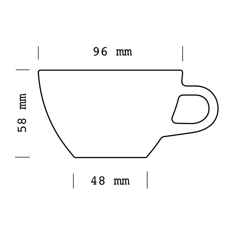 ACME EVO 190ML CAPPUCCINO CUPS print