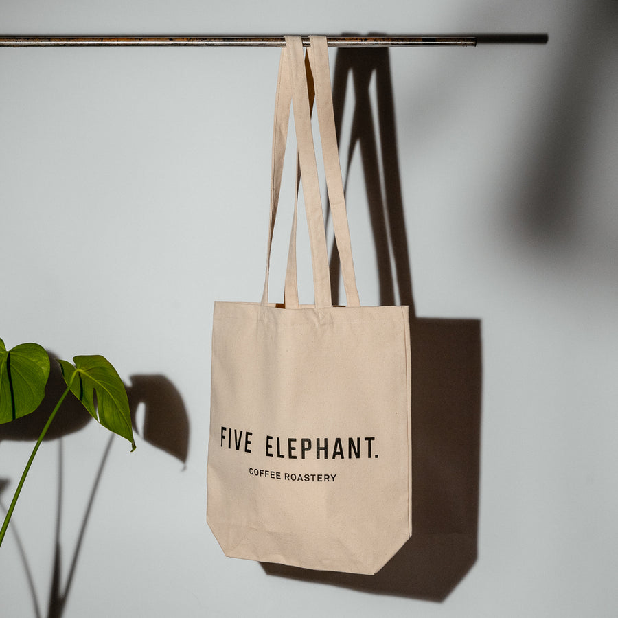Five Elephant.Tote Bag Front